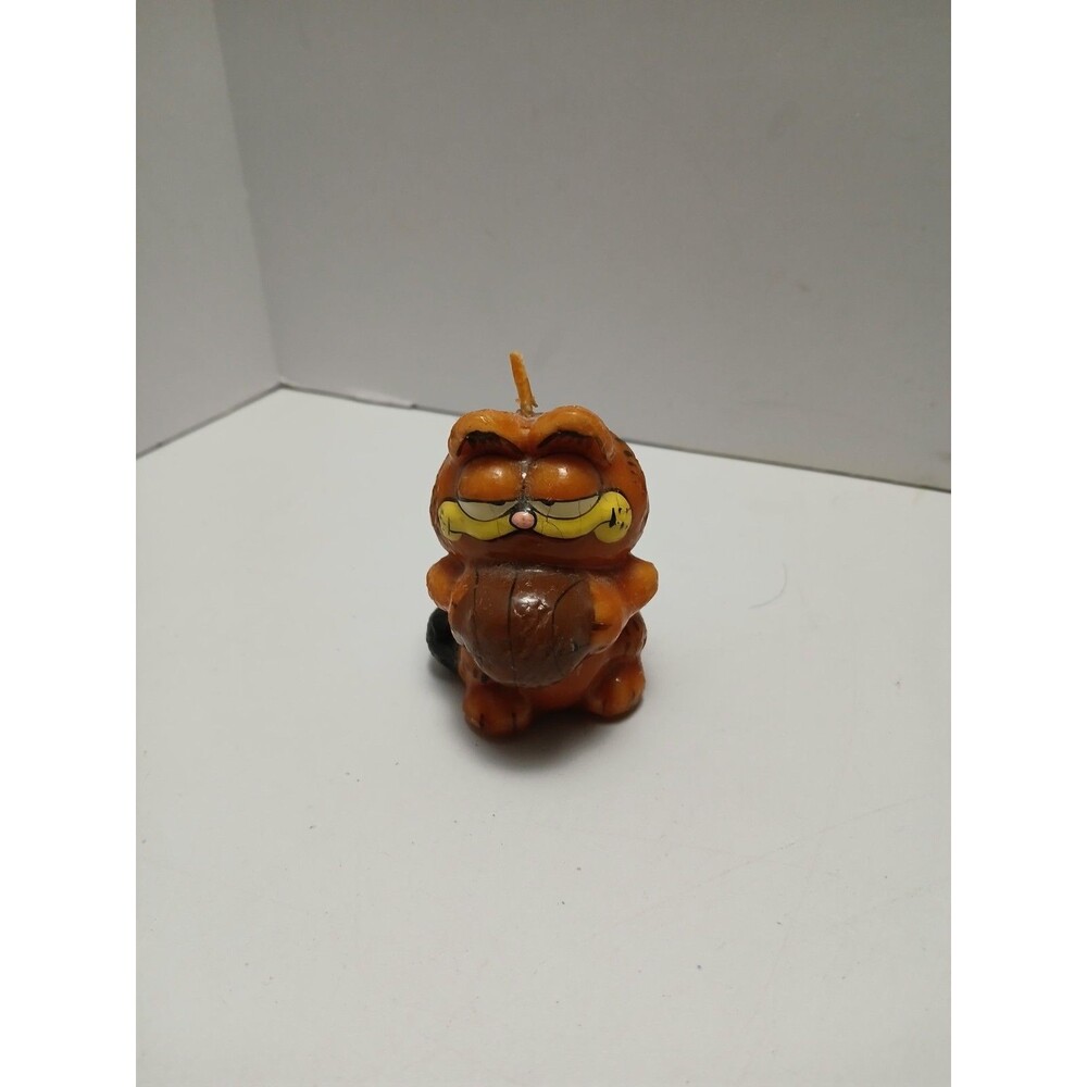 Vintage Garfield candle 1978/1981 Jim‎ Davis Orange Cat Novelty Enesco Candle
